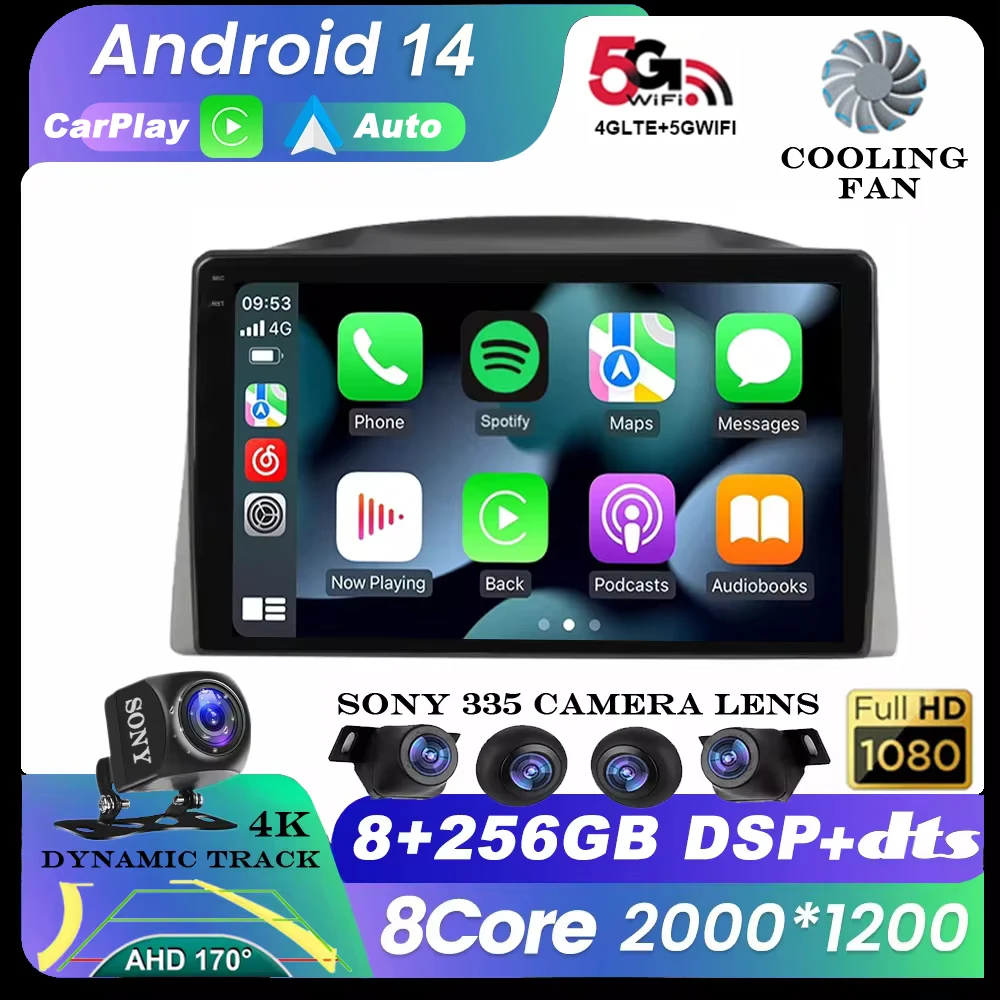

Android 14 Auto Radio For Jeep Grand Cherokee 2005 - 2007 Car Radio Multimedia Video Player GPS Carplay Screen Navigation