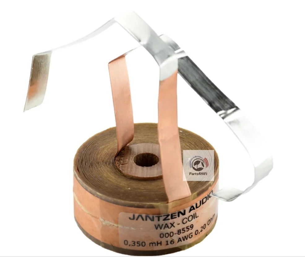 1pcs original Denmark Jantzen-audio WAX COIL Wax Copper Foil Inductor 16awg (1.3mm) 2% free shipping