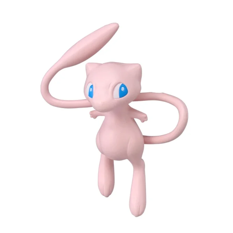 TOMY Pokemon Figures MS-17 Super popular Pokémon Kawaii Mew Model 5cm Collection Pokémon Gift Anime Child Toy