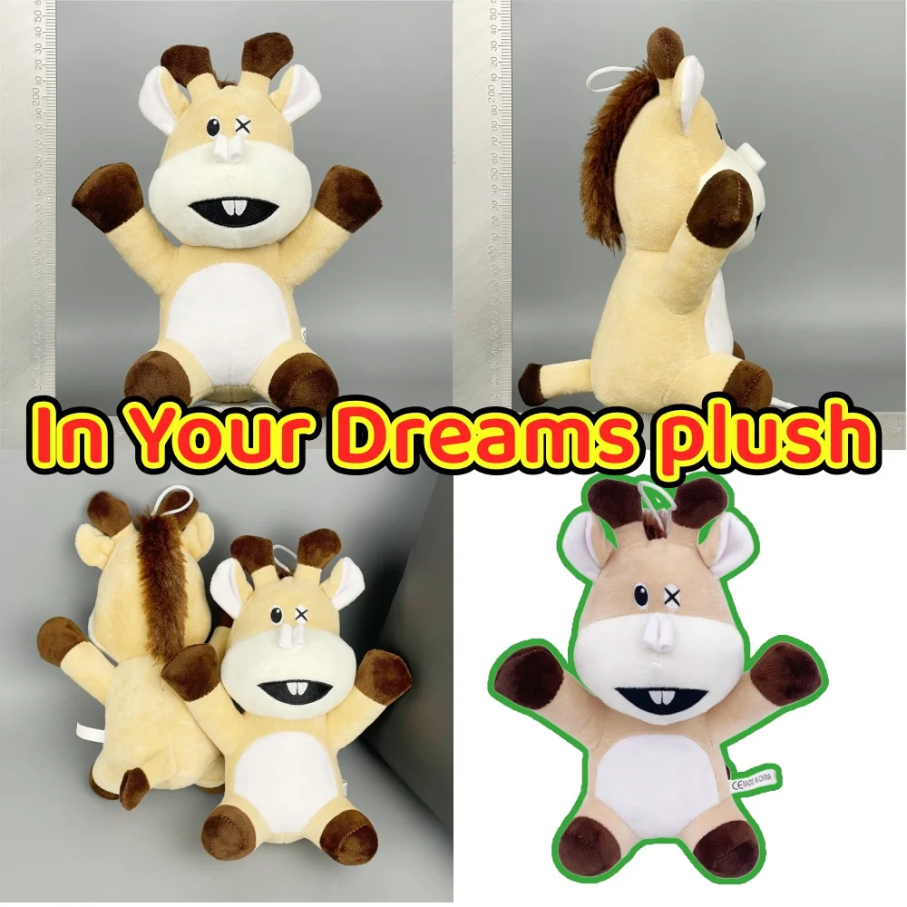 In je droom pluche welp herten pluche grappig spel anime randapparatuur zachte pop collectie kamer decoratie speelgoed kerstcadeau