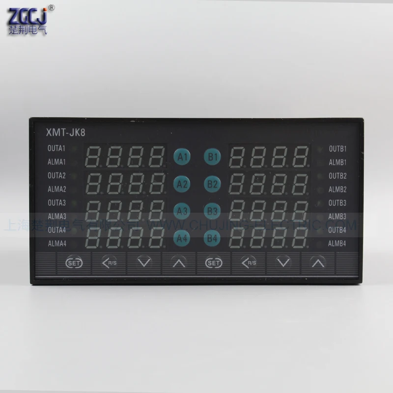 Multifuncion 5 channels 6 channels 7 channels 8 channels temperature controller multi points 5 - 8 ways digital thermostat