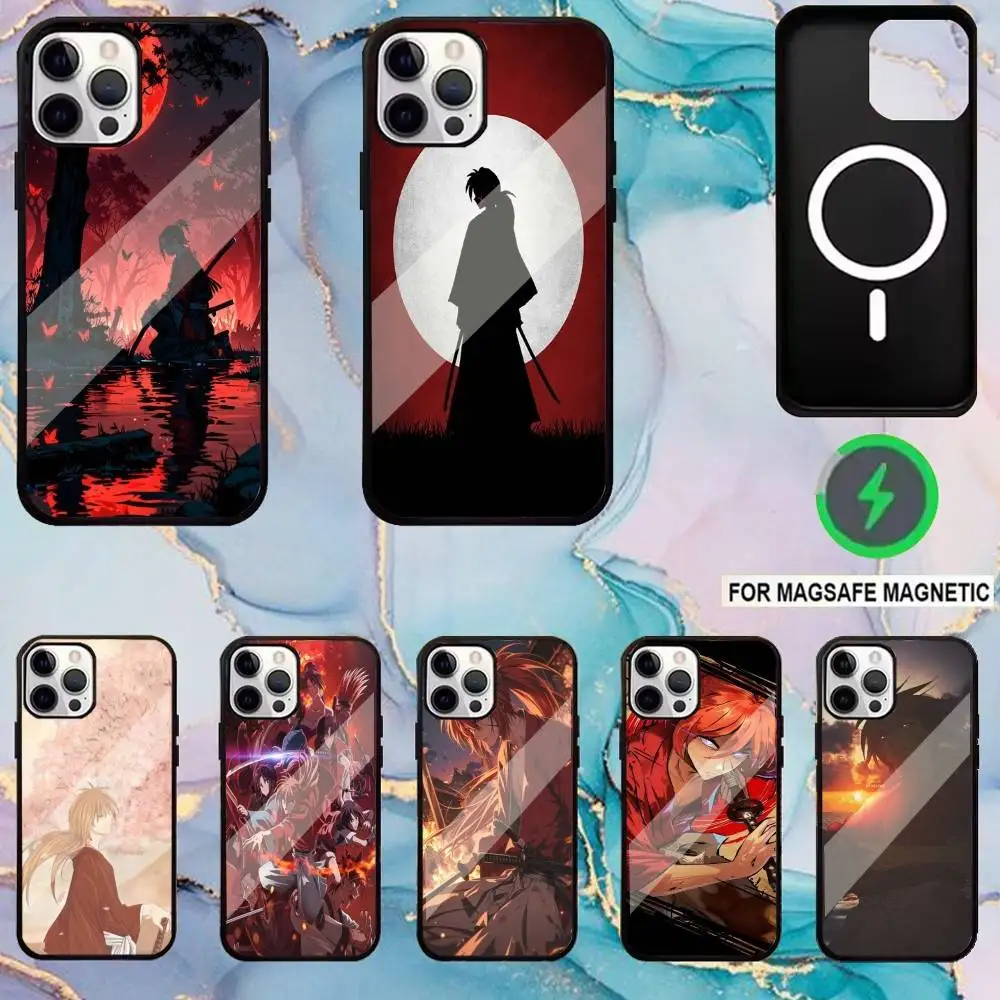

Rurouni Kenshin Phone Case For iPhone17,16,15,14,13,12,11 Plus,Pro Max Magnetic Magsafe Wireless Charging