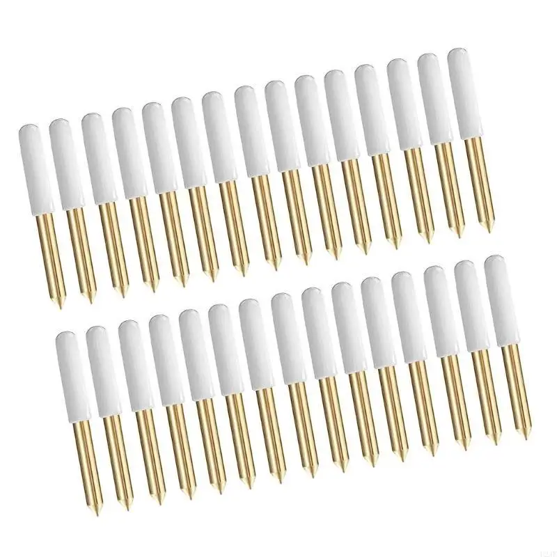 30Pcs Replacement Cutting for Carving Tool Adhesive Foil Cutter Fine Point for Cutting Tools