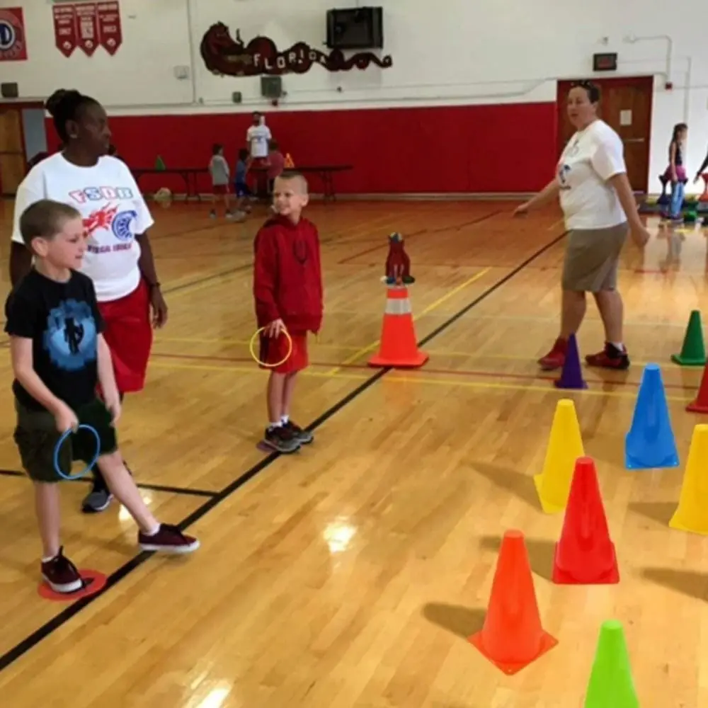 

Пластиковые кольца Радуга Поброс мороженого Игра Конус Мишень Радужная башня Интерактивная скорость метания Карнавальная игра