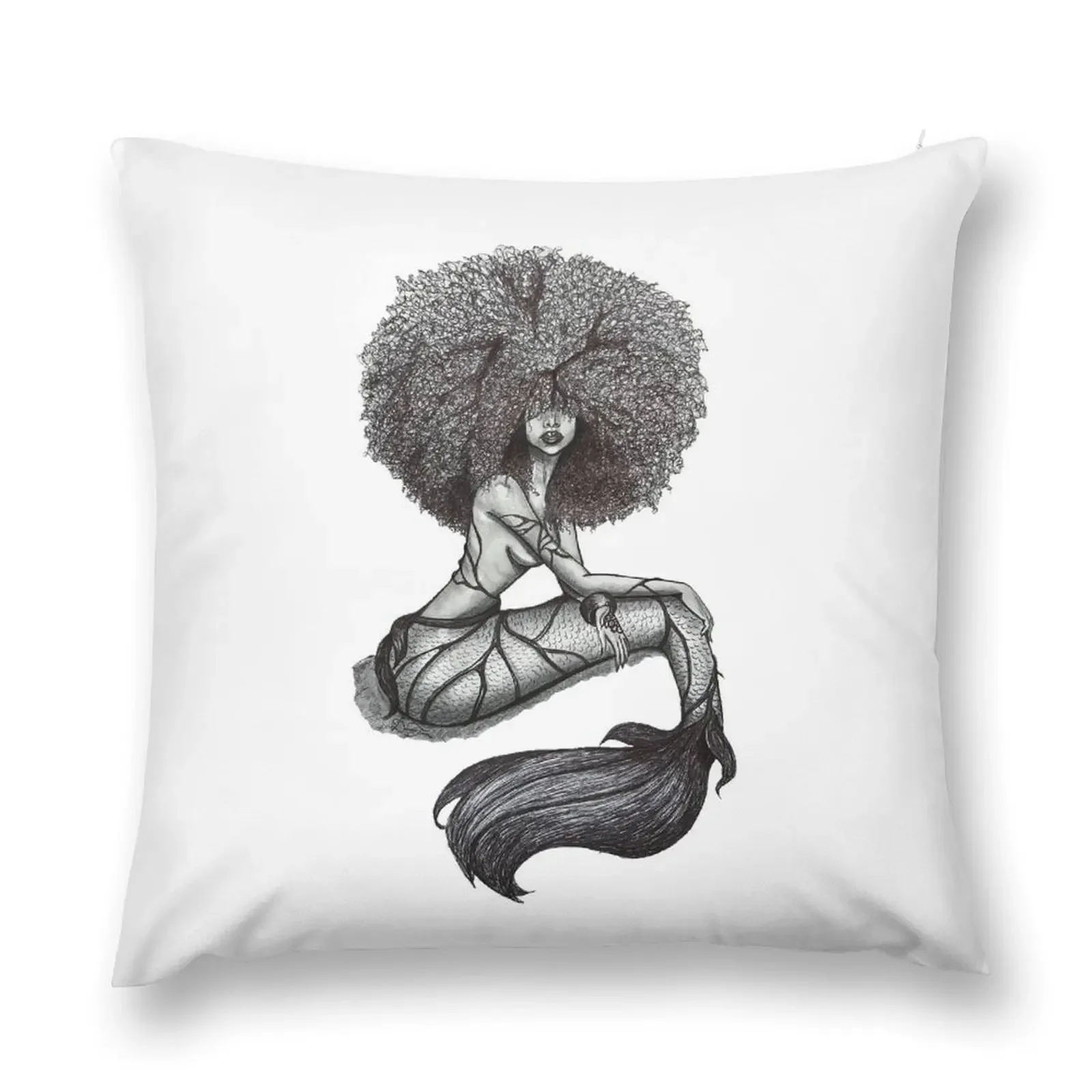 

Goddess of the Sea Throw Pillow Sofa Cover Bed pillowcases pillow