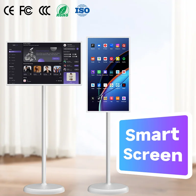 

21.5/27/32 Inch Intelligent Interactive Lcd Hd 4k Wifi Ips Touch Screen Android Smart Tv Television