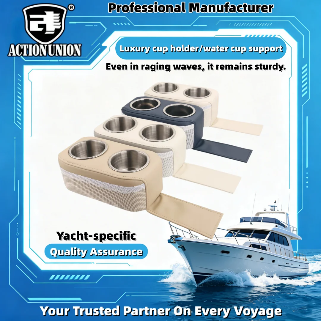 

Yacht and Boat Cup Holder, Beverage Holder, Cup Rest, Cup Base, Luxury Cup Holder for Yachts, RVs, and Cars