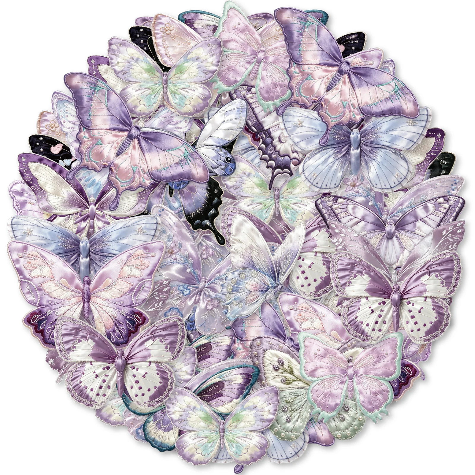 Etori Life 20Pcs Taro Purple Watercolor Butterfly Pattern Sticker Pack Soft Purple Gradient Butterfly Pattern DIY Gift Box Packaging Decoration Material Suitable for Handmade Gift Bags, Laptop, Phone Back, Handbag, Diary, Postcard and Envelope, Helmet and Bicycle, Scrapbook Supplies, Office Decoration Supplies, Room Decoration, Vintage Parties, Art Aesthetics, Cycling Decals