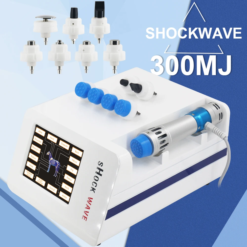 

Animal Physiotherapy Shockwave Machine Relieve Hip And Elbow Pain Treat Chronic Back Pain 300MJ Professional Shock Wave Massager