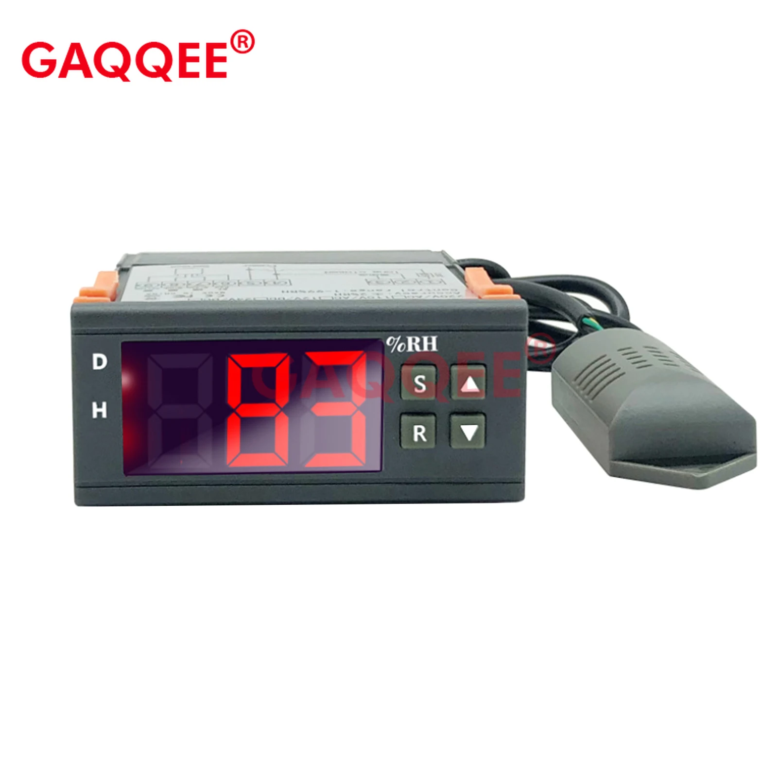Controlador Higrômetro Inteligente Humidistat 199 rh Dois Modos Ajustáveis 12v 24v 110v 220v Zfx13001-humidity