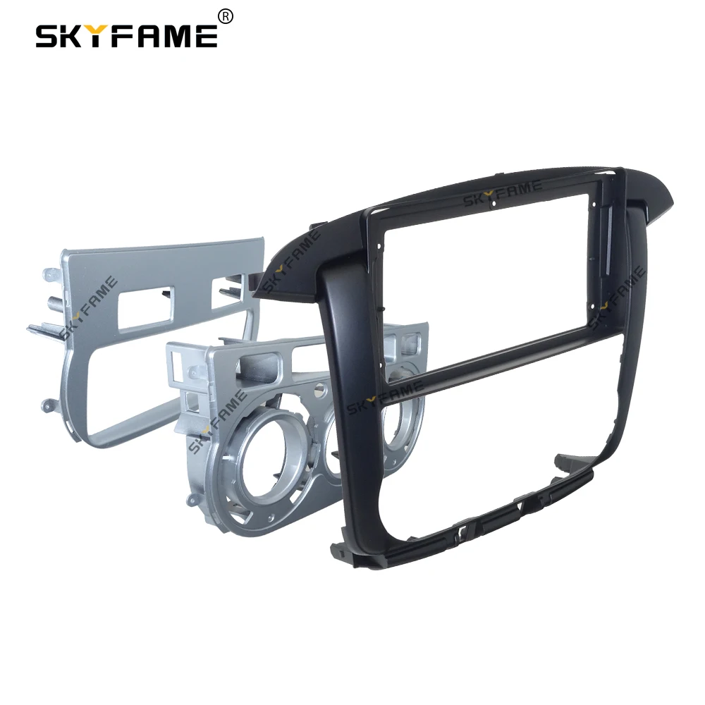 SKYFAME For Toyota Innova Avanza Car Frame Fascia Adapter Android Radio Dash Fitting Panel Kit