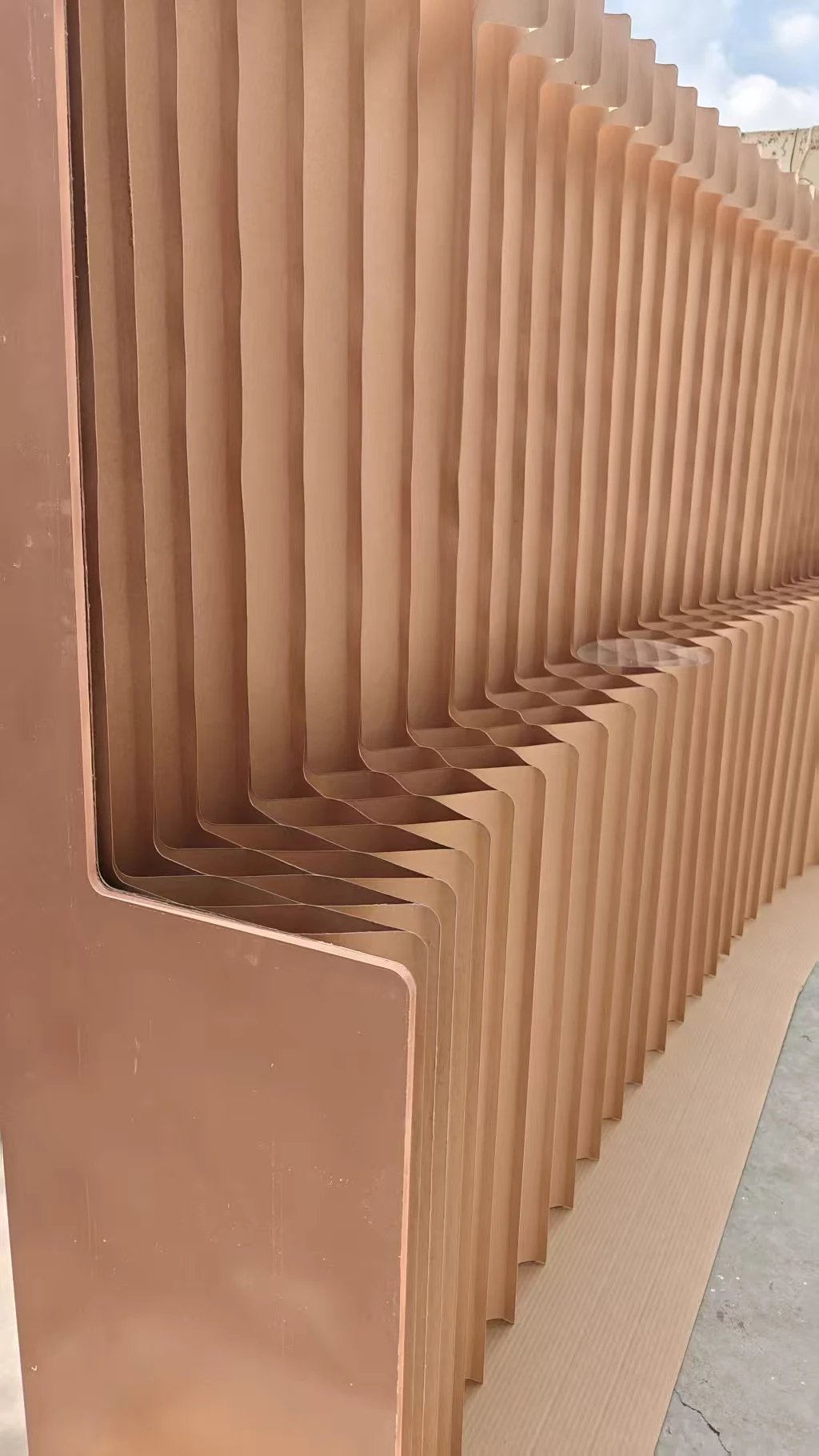 Screen partition shelf booth wall, paper wall partition, display stand, exhibition background Room Divider