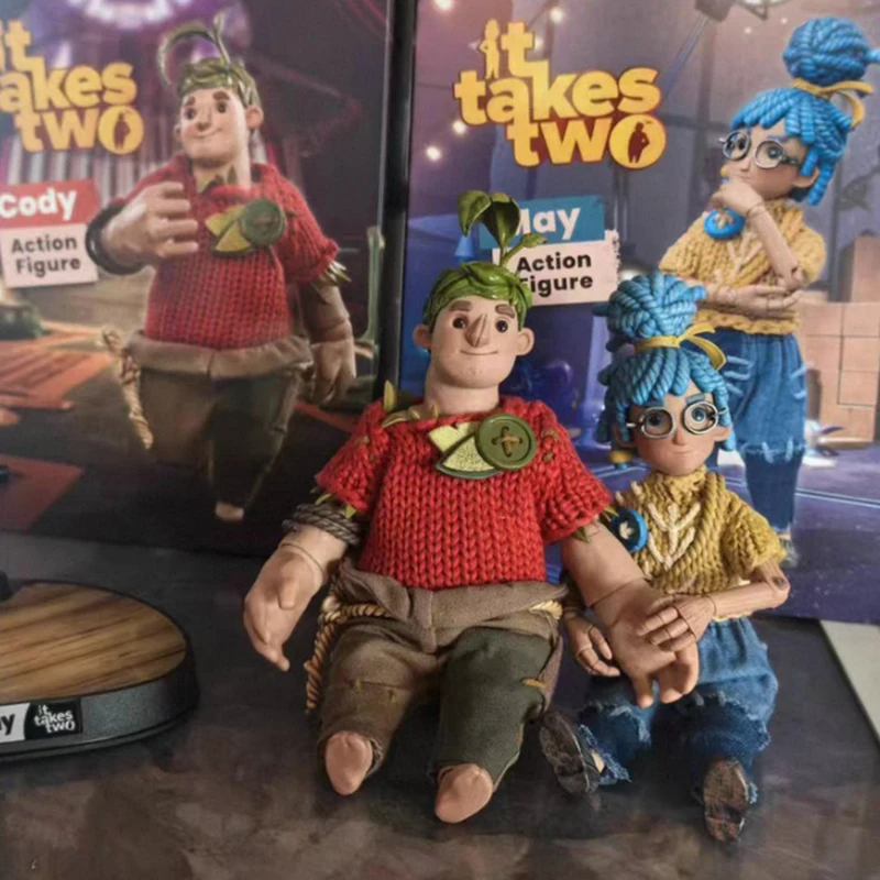 Gong Cloth Clothing Movable Doll It Takes Two Games Collectibles Home Decorations Birthday Gifts Mysterious Boxes