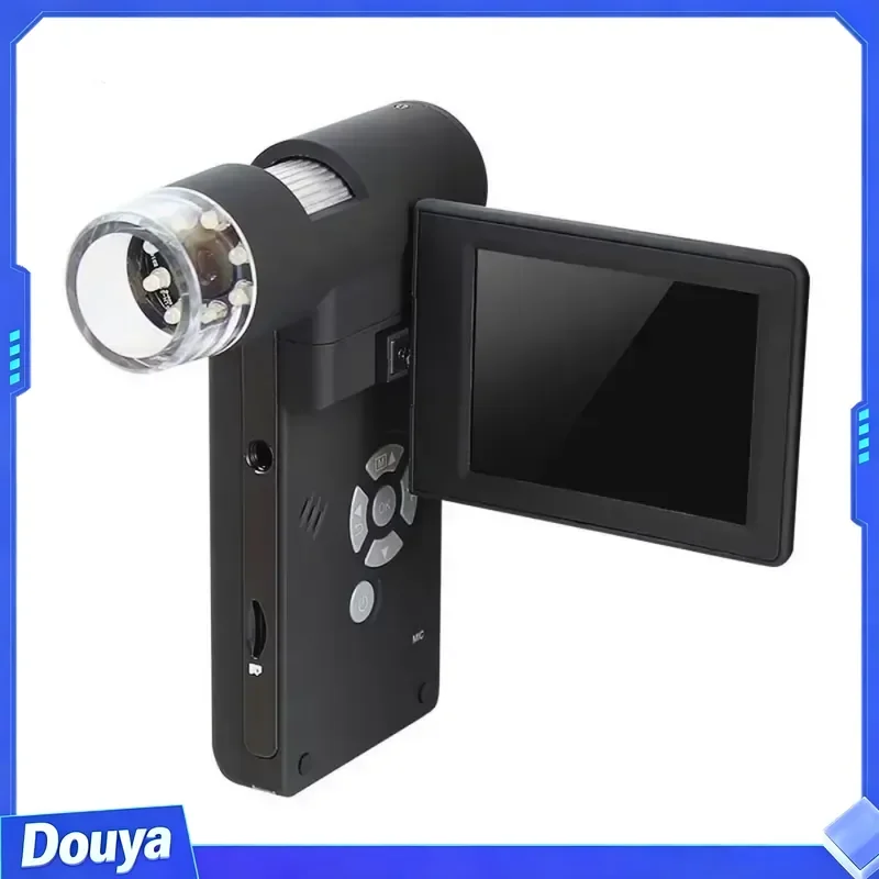 50x / 100x / 500x / 1000x Digital Microscope with 1920x1080 Camera Resolution External Display Support Portable Design
