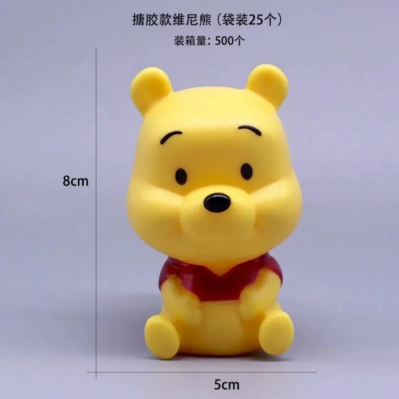 Disney Tigger Action Anime Figures Winnie The Pooh Model Pig Pvc Doll Cute Desktop Cake Car Ornaments Children\'s Birthday Gifts