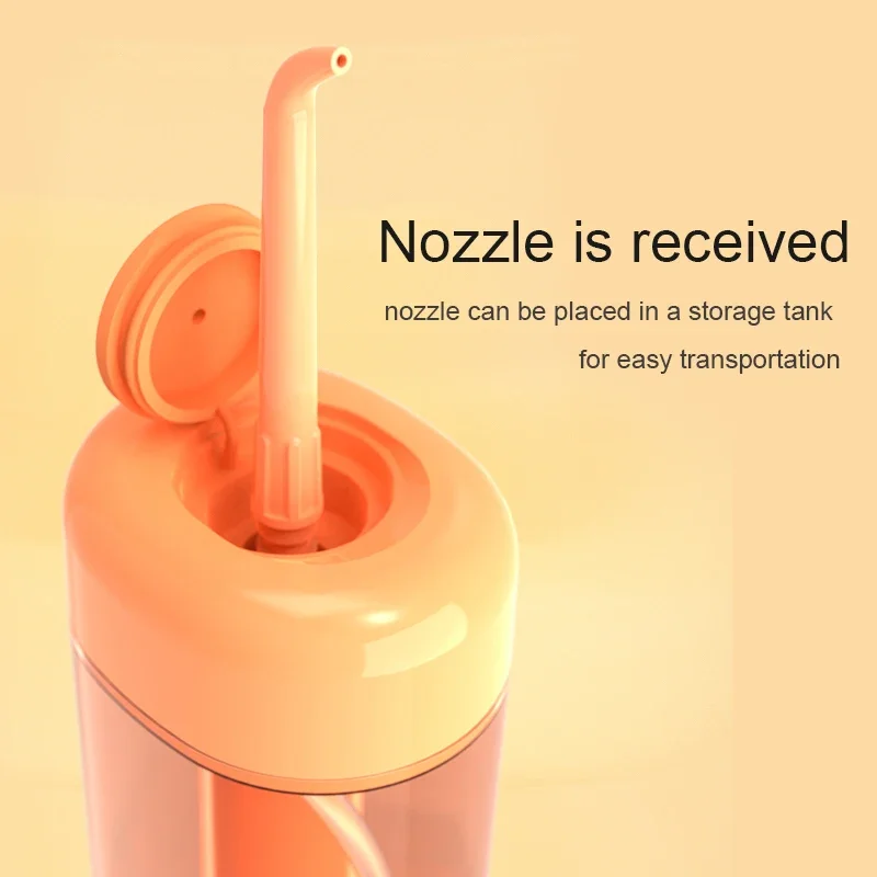Portable Water Flosser Lightweight Oral Irrigator for Home Cleaning Gum Health Wireless Cordless view 6