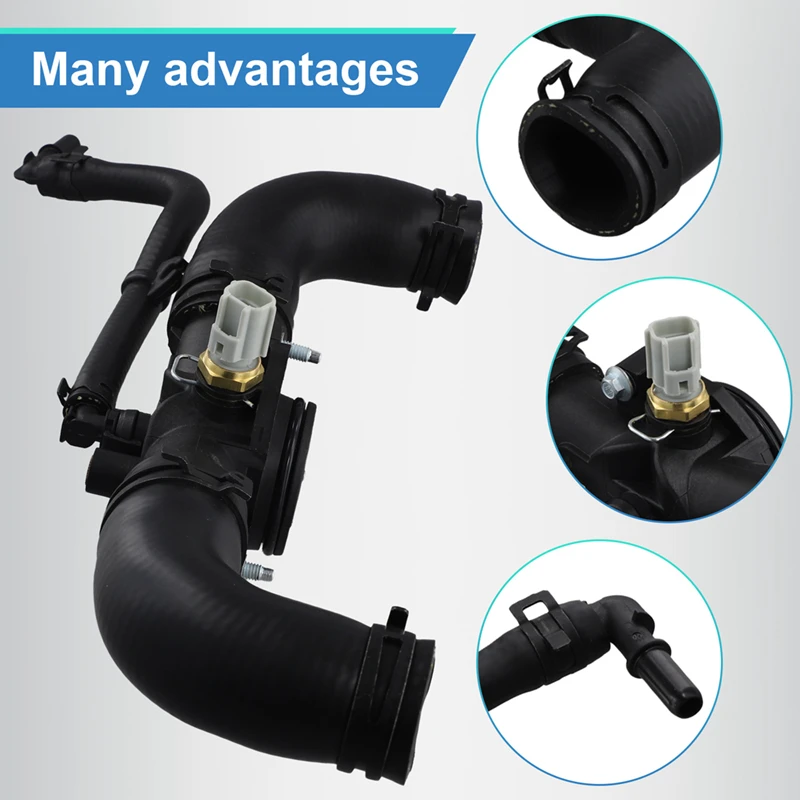 

New High Quality Thermostat Water Pipe Radiator Vent Pipe LR036058 For Land Rover Range Rover 13 Range Rover Sport 14