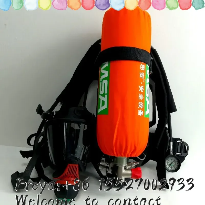 MSA Mesian AX2300 Positive Pressure Air Respirator G1 Full Mask Self-contained Open Circuit Air Respirator