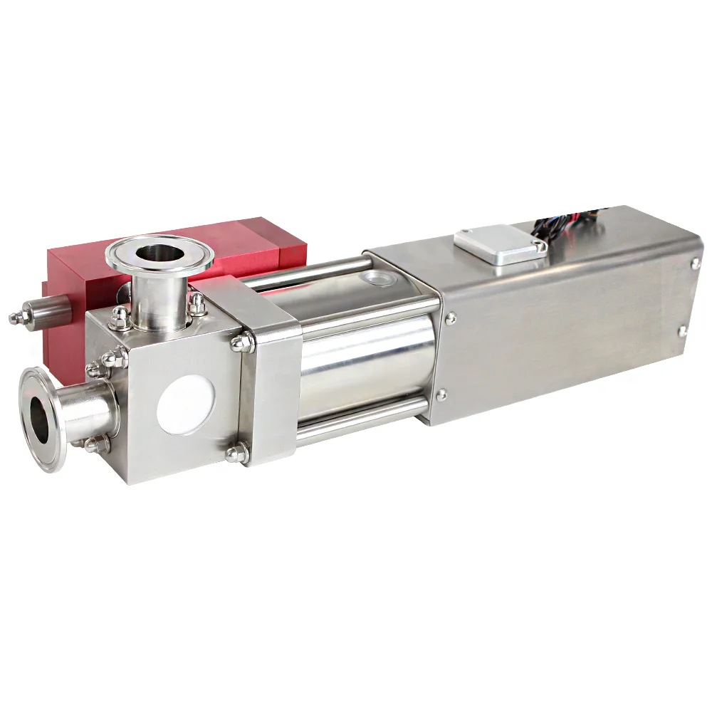 Stainless Steel Ceramic Piston Pump High Pressure Rotary Injection Valve For Machining And Automotive Industry