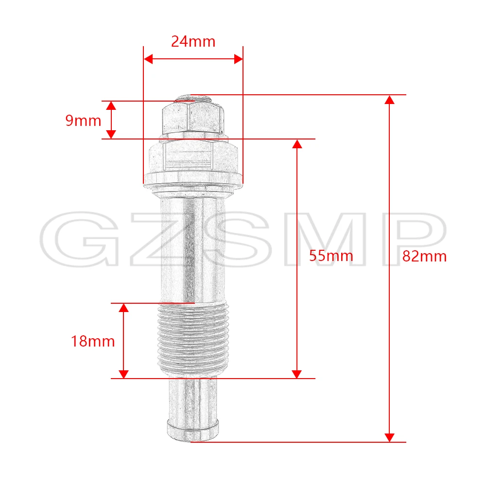 Manual Cam Chain Tensioner-Right Fit For BMW R NineT Pure K22 / Scrambler K23 / Urban K33 / R1200 GS RT R K21 K25 K26 K27 K29