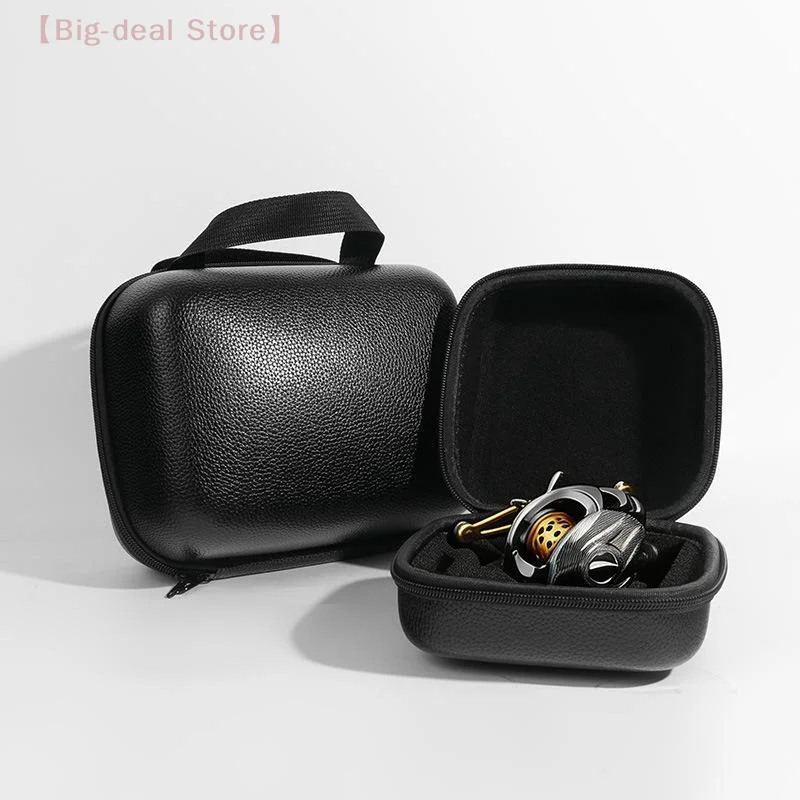 

【M】Hard EVA Fishing Bag Spinning Reel Case Cover Fishing Reel Bag Shockproof Waterproof Fishing Tackle Storage Case