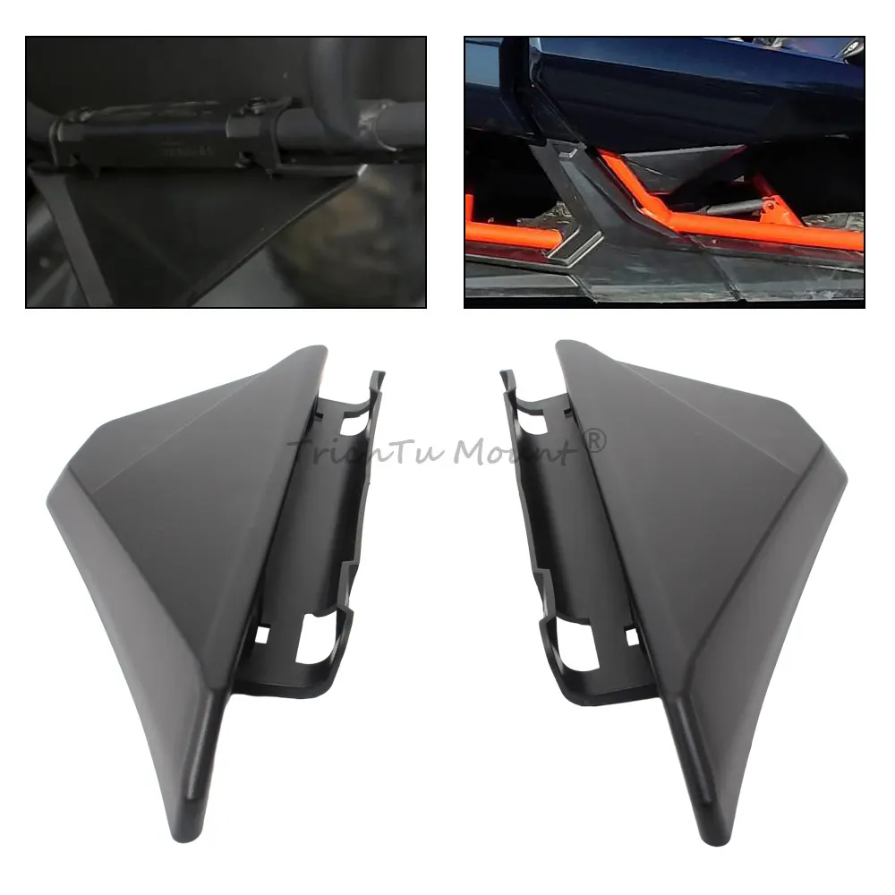 2 PCS UTV Front Lower Door Insert Panels 2/4 Door Fit For Can Am Maverick X3 & X3 MAX 2017-2023 Accessories