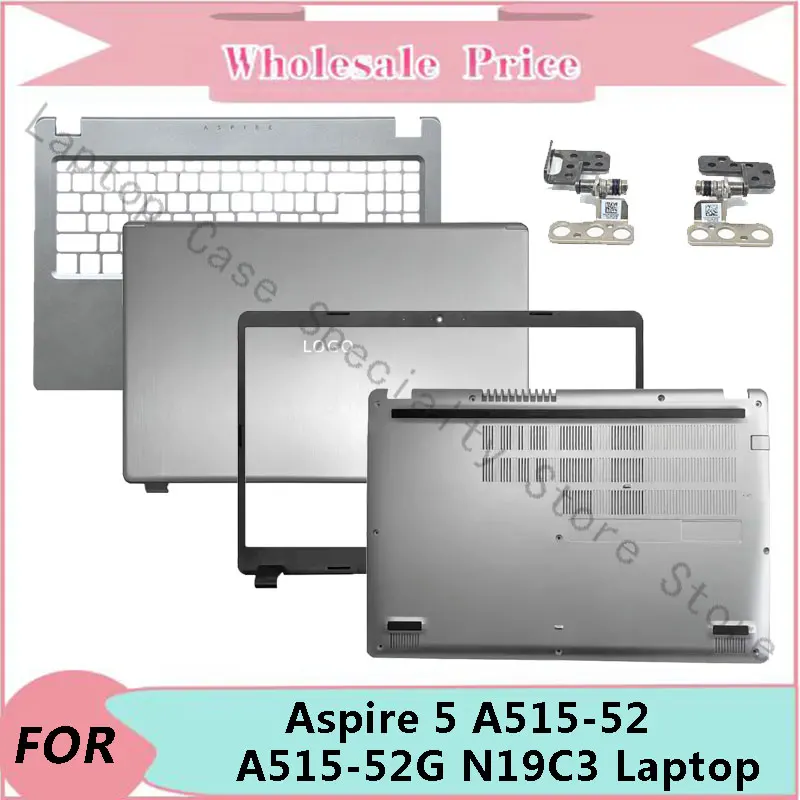 

New For Aspire 5 A515-52 A515-52G N19C3 Laptop LCD Back Cover Front Bezel Upper Palmrest Bottom Base Case Keyboard