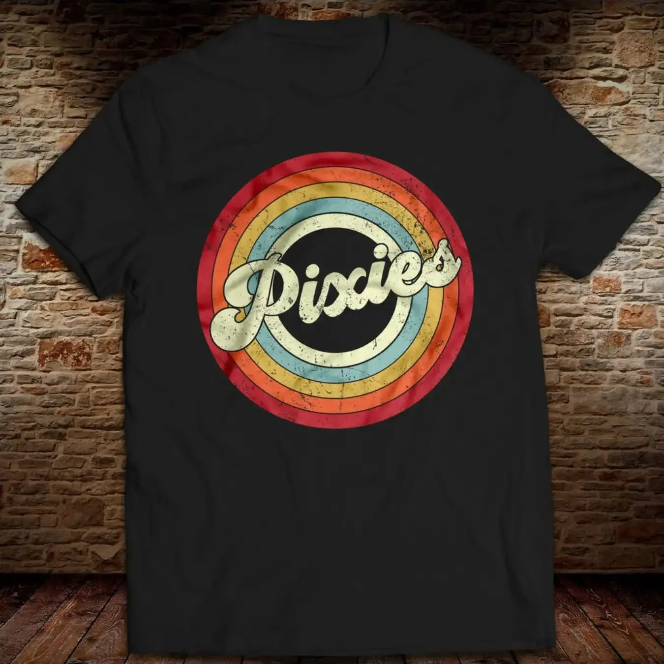 Camiseta con estampado de Pixies para hombre, camiseta con portada del álbum independiente de Francis Demos Surfer Rosa Doolittle Bossanova, ropa para amantes de la música