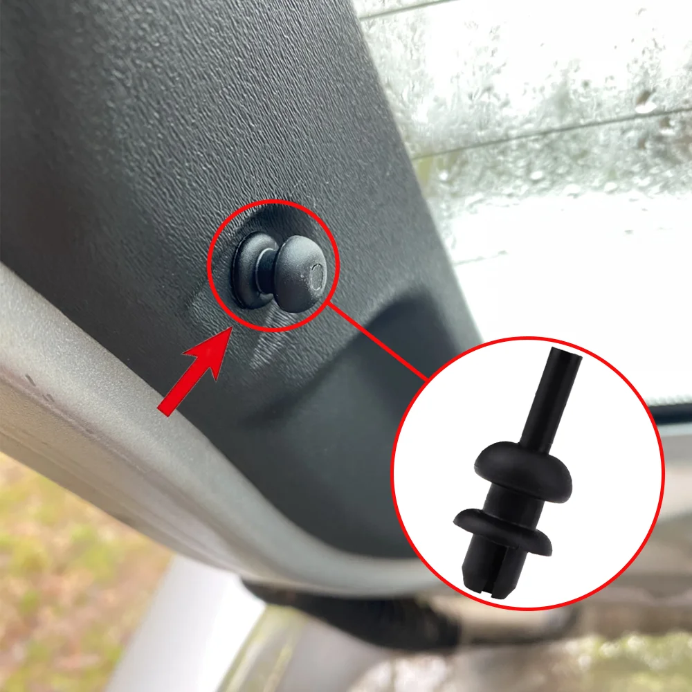 2Pcs For CITROEN SAXO C2 C3 XSARA Picasso DS3 XM Car Parcel Shelf Clips Rear Trunk Tray Boot Hook Cord String Strap Accessories