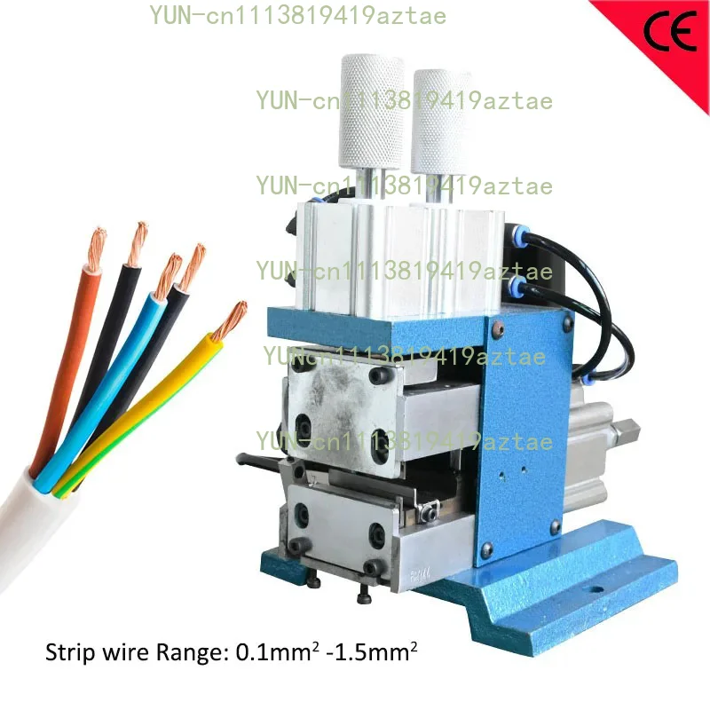 Wire Stripping Machine Pneumatic 3F Multi-core Cable Wires Peeling Stripper for computer core wires isolation wires