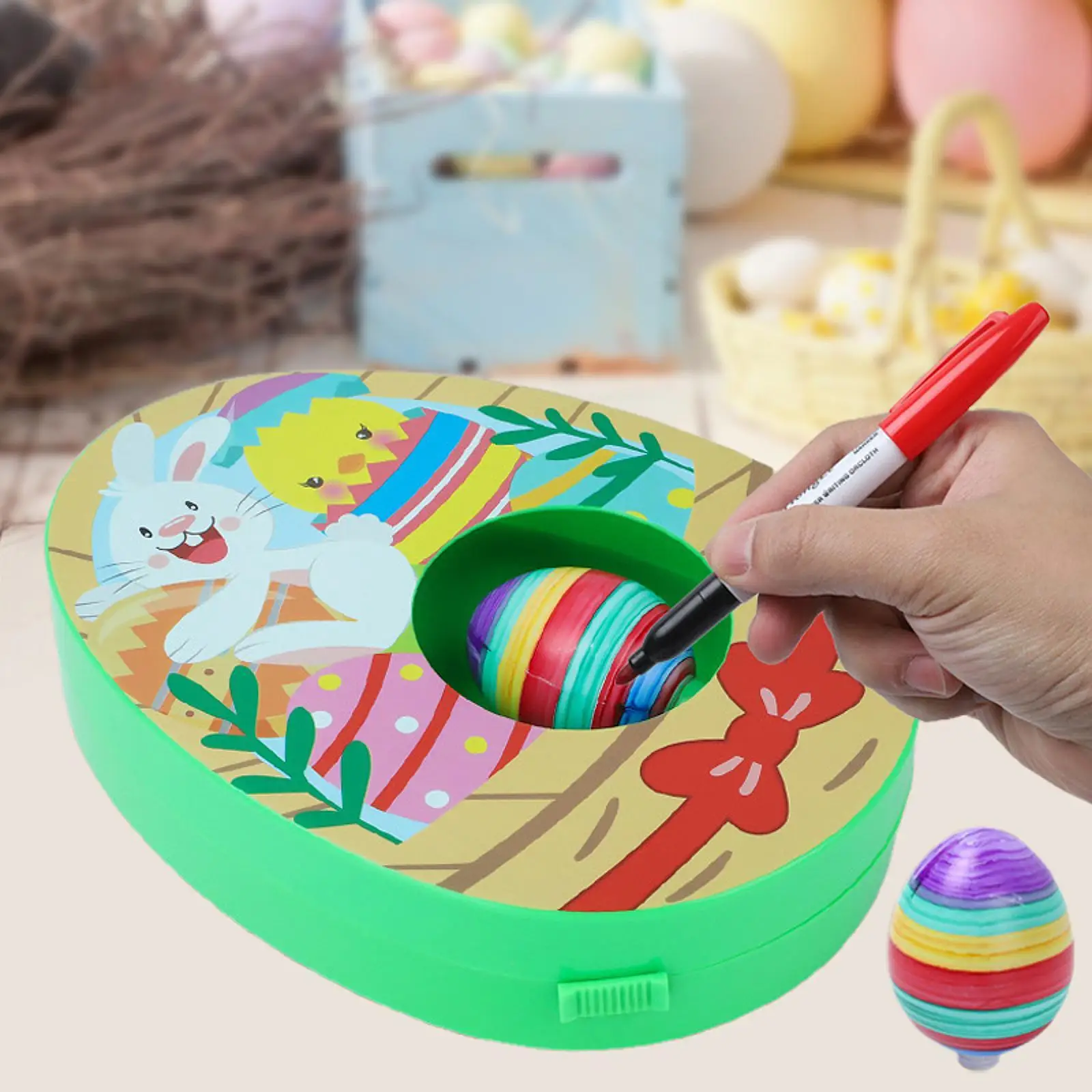 ديكور بيضة عيد الفصح هدية عيد الفصح DIY لألعاب الحفلات والأنشطة المدرسية
