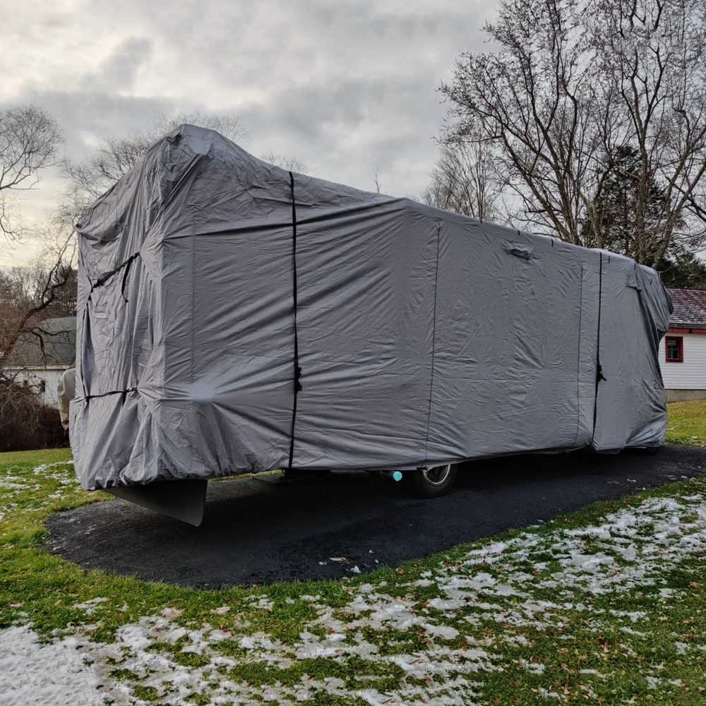 2026 Popular Design Rv Cover Motorhome Cover for Protecting Rv From Rain, Snow, Hail, Dust, Durable Cloth Made