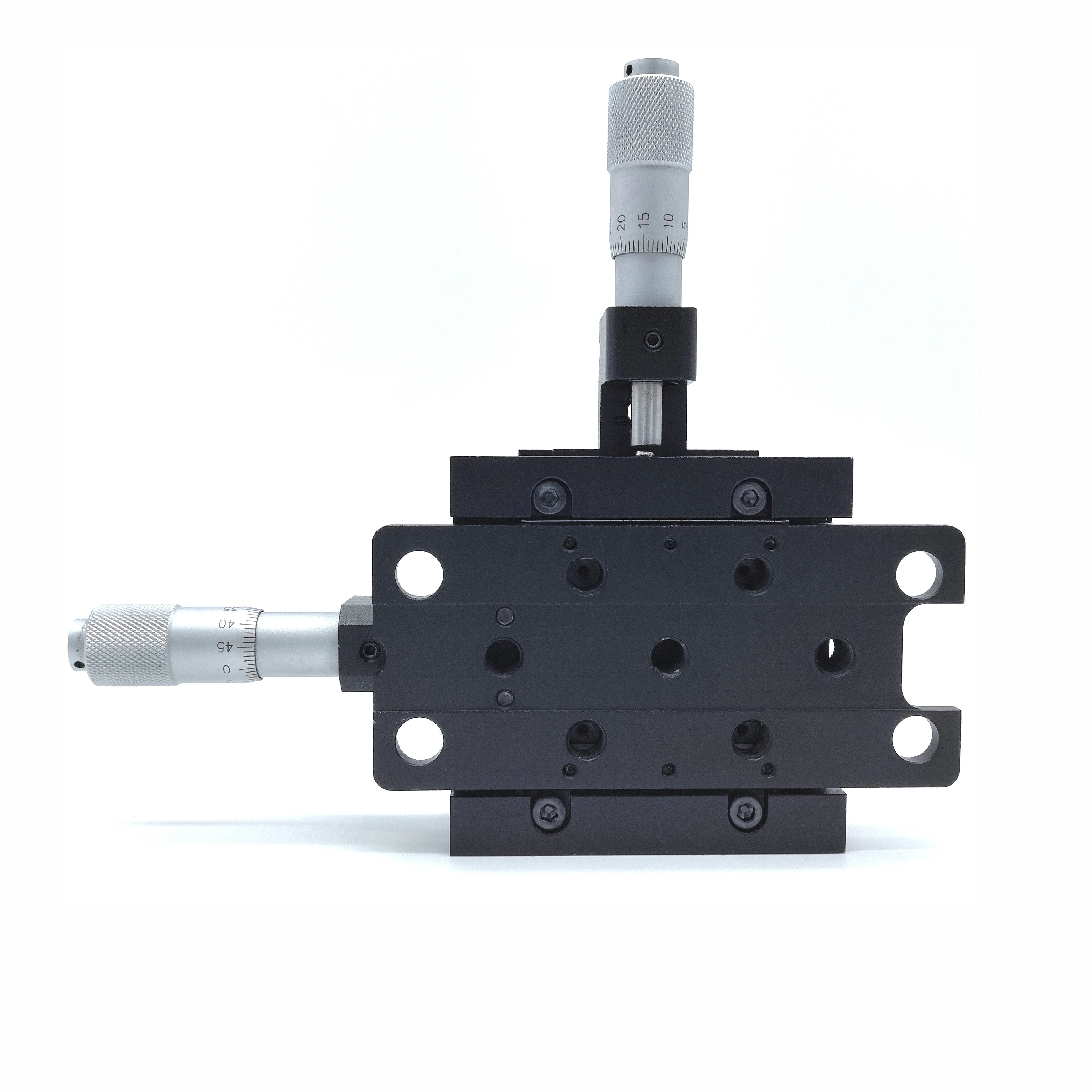 XmsjD2-X-13V OEM Customizable Stage Micrometer Screw Head Drive Integrated XY Linear Translation Stages Adjustable Metal 1-Year
