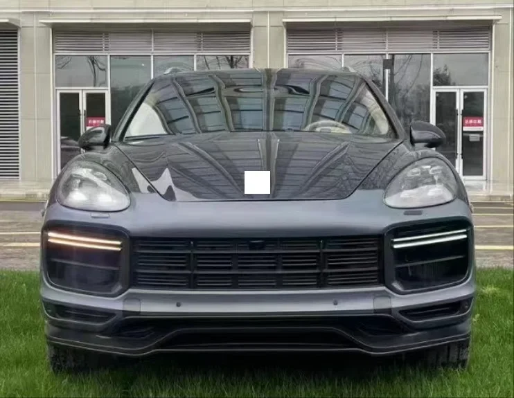 Car Accessories Bodykit for Porsche Cayenne 958.1 11-14 Old Change New 18 9Y0 Turbo Bumper with Frontlights TKT aero Kits