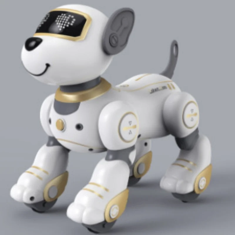 Robot Intelligent chien reconnaissance vocale Robot télécommande électronique chanter danse magique jouet pour animaux de compagnie Intelligent tactile enfants jouets