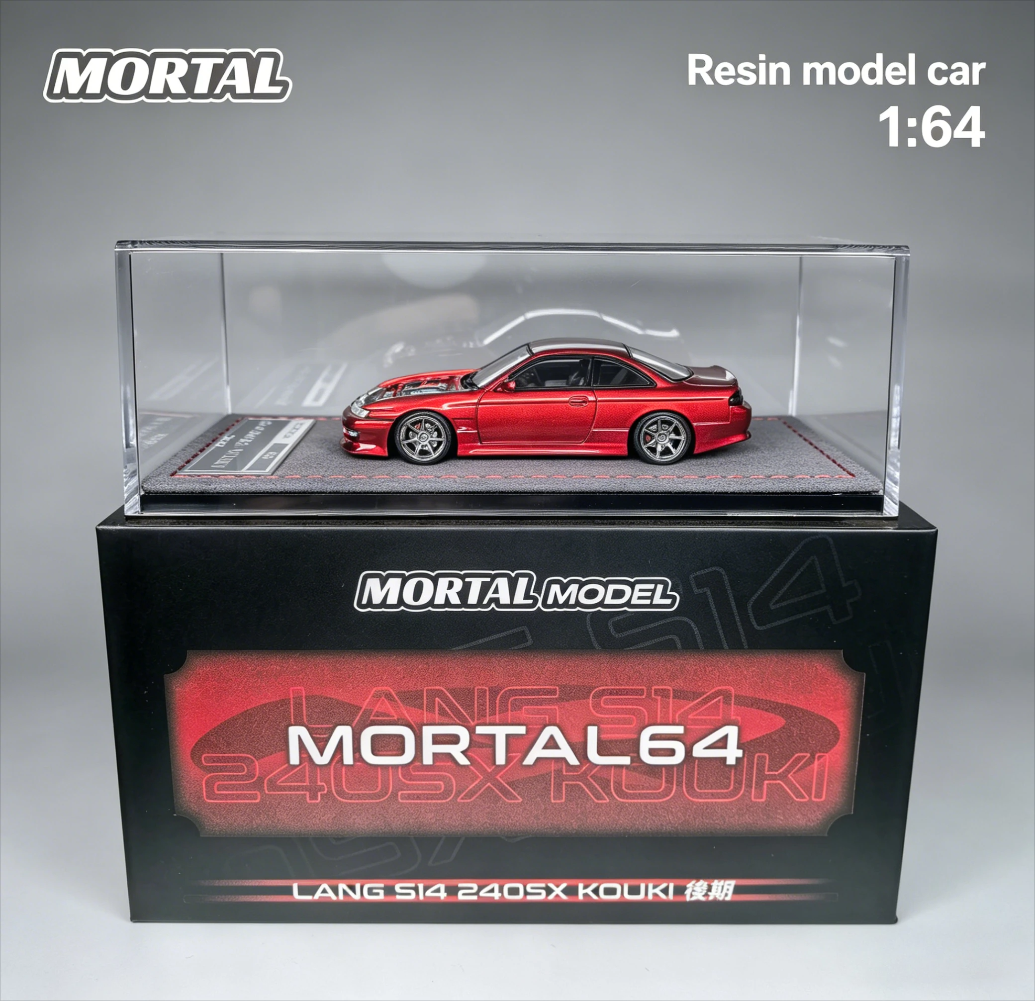 2026-beijing-exhibition-limited-edition-mortal-1-64-alloy-s14-metal-red-replica-car-collectible-decoration-item-boys'-gift