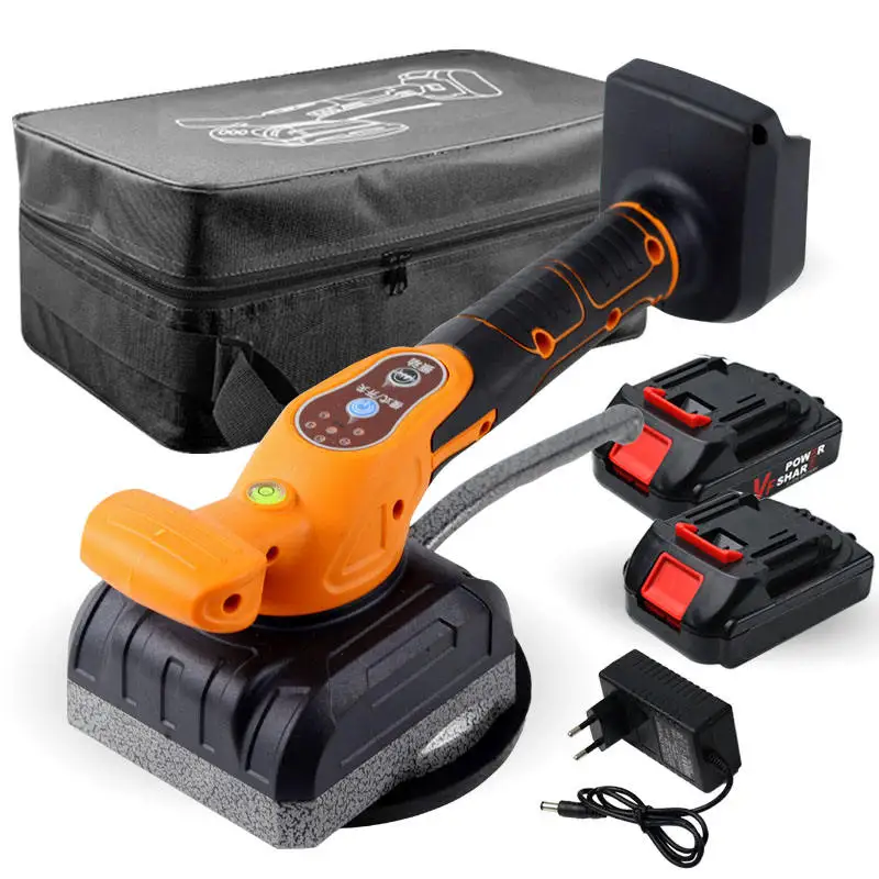 20V Battery Tiling S Vibrator Suction Cups Electric Handheld Leveling Machine Tool Leveling Machine