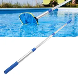 Pool Cleaning Pole Pool Pole Swimming Pool Pole 3 Section Telescopic Pole Aluminum Detachable Swimming Pool Cleaning Accessories