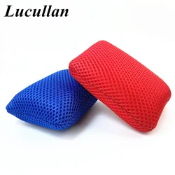 Lucullan Microfiber Mesh Bug Sponge Car Wash Tools Scrubbing Power to Removes Stubborn Debris From Glass&Paint