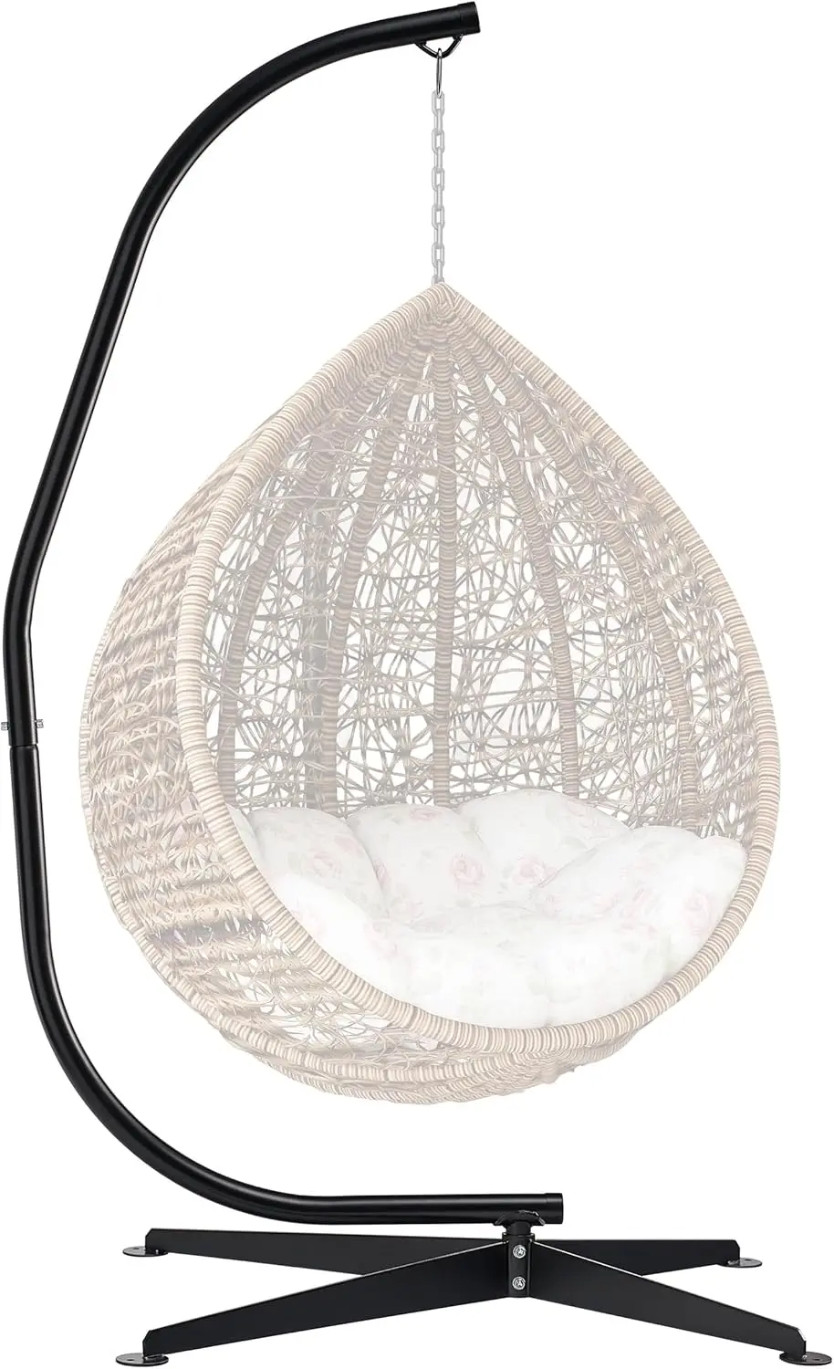 

Hammock Chair Stand Hanging Chair Stand- Steel Sensory Swing Stand- Weather & Rust Resistant C Stand- Adjustable Portable Stand