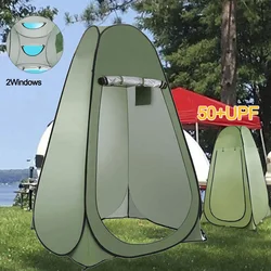 Namiot prysznicowy dla jednej osoby Przenośny prywatny prysznic Toaleta Camping Namiot wyskakujący Funkcja anty-UV Zewnętrzny wodoodporny namiot ochronny