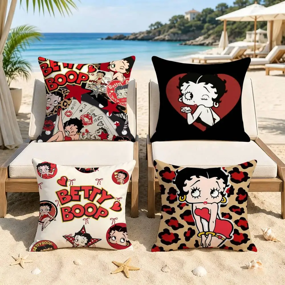 B-Betty Boop Cool Fashion    Pillow Anime Pillow Sofa Bed Head Pillow Cover Cushion Cover Fashion