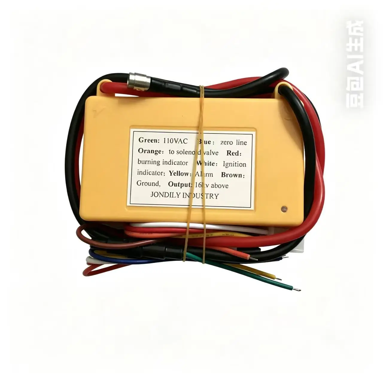 110V Gas Ignition Transformer Unit, Spark Plug, 110V (1/4) Soleniod Valve, High Power Output, Gas Ignition Controller