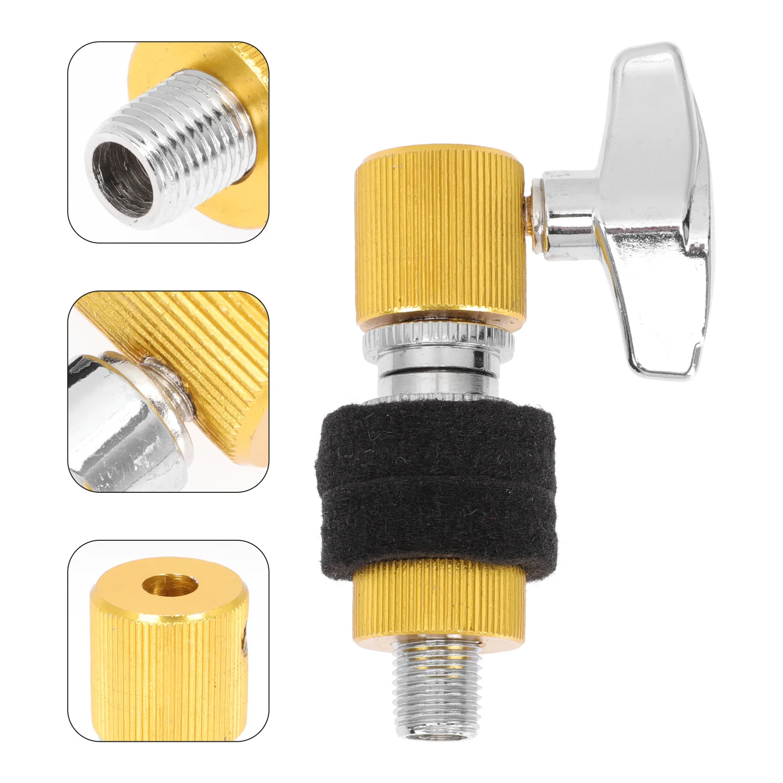 

Aluminum Alloy Hi-Hat Clutch Drum Set Cymbal Release Durable Drum Parts Percussion Accessories Hi Hat Clutch Hi-Hat Stand