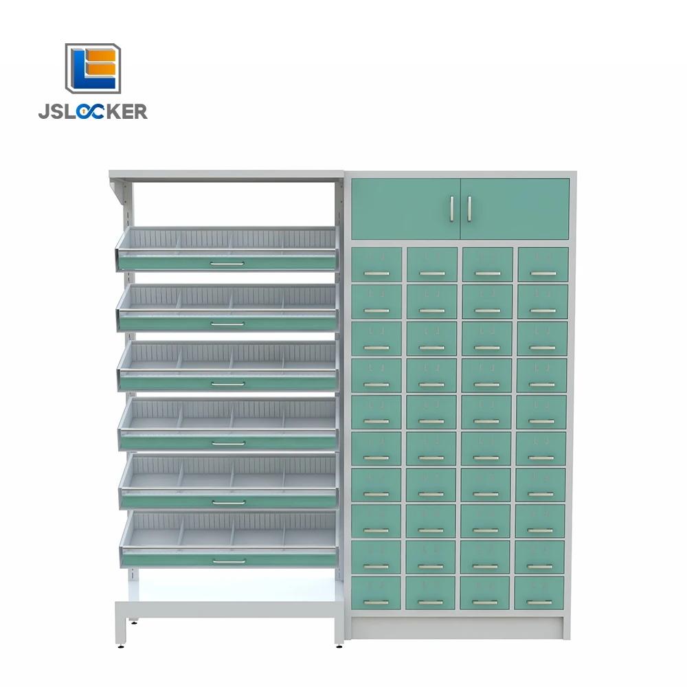 병원 스테인리스 스틸 의료용 개방형 기구 보관 캐비닛 병원 약품 캐비닛 금속 약품 랙