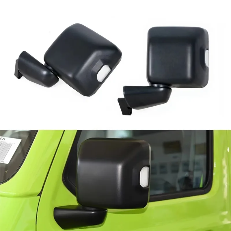 7/8 Pins Rearview Mirror Assembly For Jeep Wrangler JL Gladiator JT 2018-2025 W/ Turn Signal Heated Side Mirror