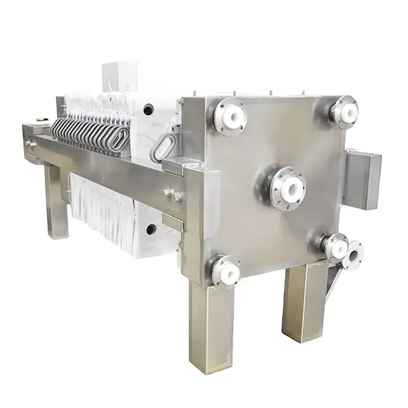 Stainless Steel 304/316 Food Grade Filter Press for Oil & Juice Extraction