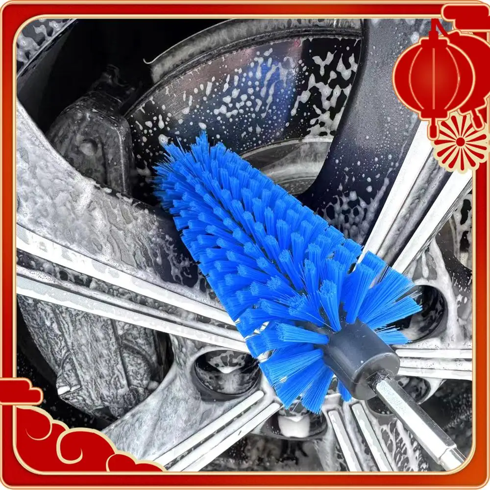 

Мягкая щетка для чистки колес автомобиля, щетка для мытья обода шин из микрофибры, скребок для мытья деталей, без царапин, щетка для мытья авто мотоцикла