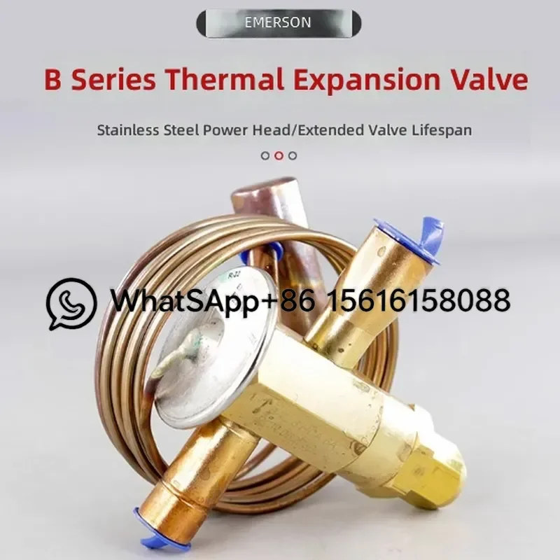 New Emerson Thermal Expansion Valve BAE3HCA BAE4HCA BAE5HCA BAE6HCA HVAC Refrigeration Parts AC System Component Replacement