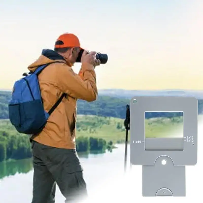 View Finder Portable View Catcher Sliding Clear Markings Sketch Artist View Capture Tool Lightweight Color Isolation Painting